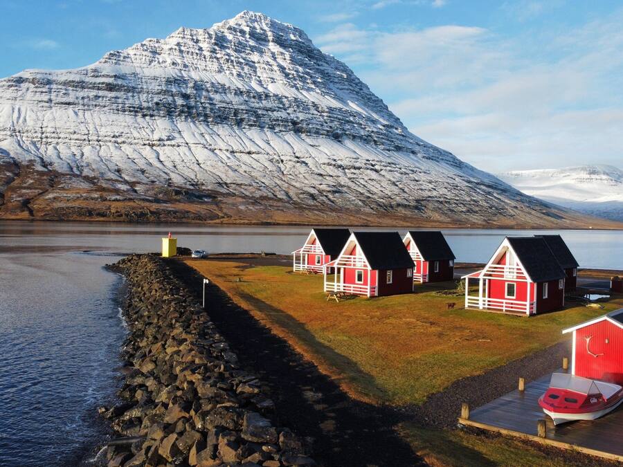 Fassade der Unterkunft
