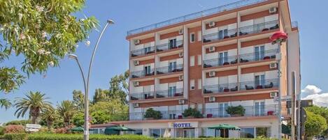 Voorkant van accommodatie