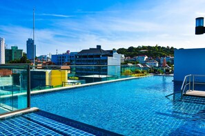 2 outdoor pools, a rooftop pool - Water Park Condominium by Able Estate (Pattaya)