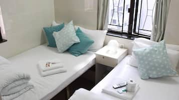 Desk, soundproofing, iron/ironing board, free WiFi