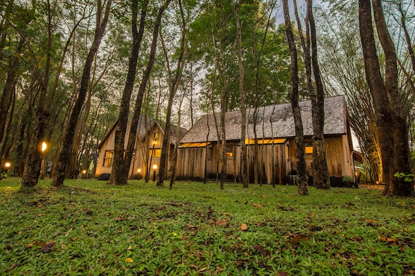 Front of property – evening/night