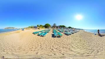 Aan het strand, vervoer van/naar het strand