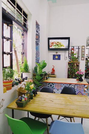 Sala de estar en el lobby