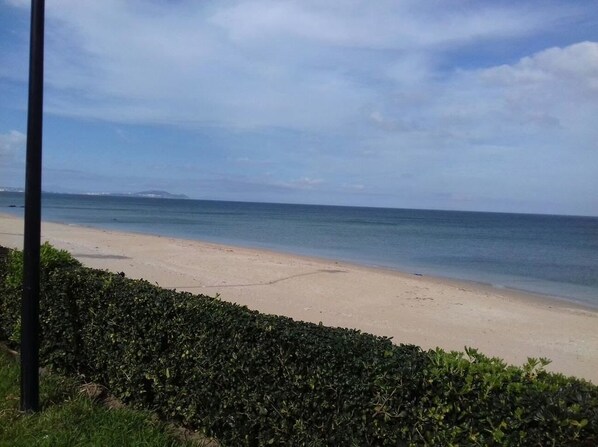 Private beach