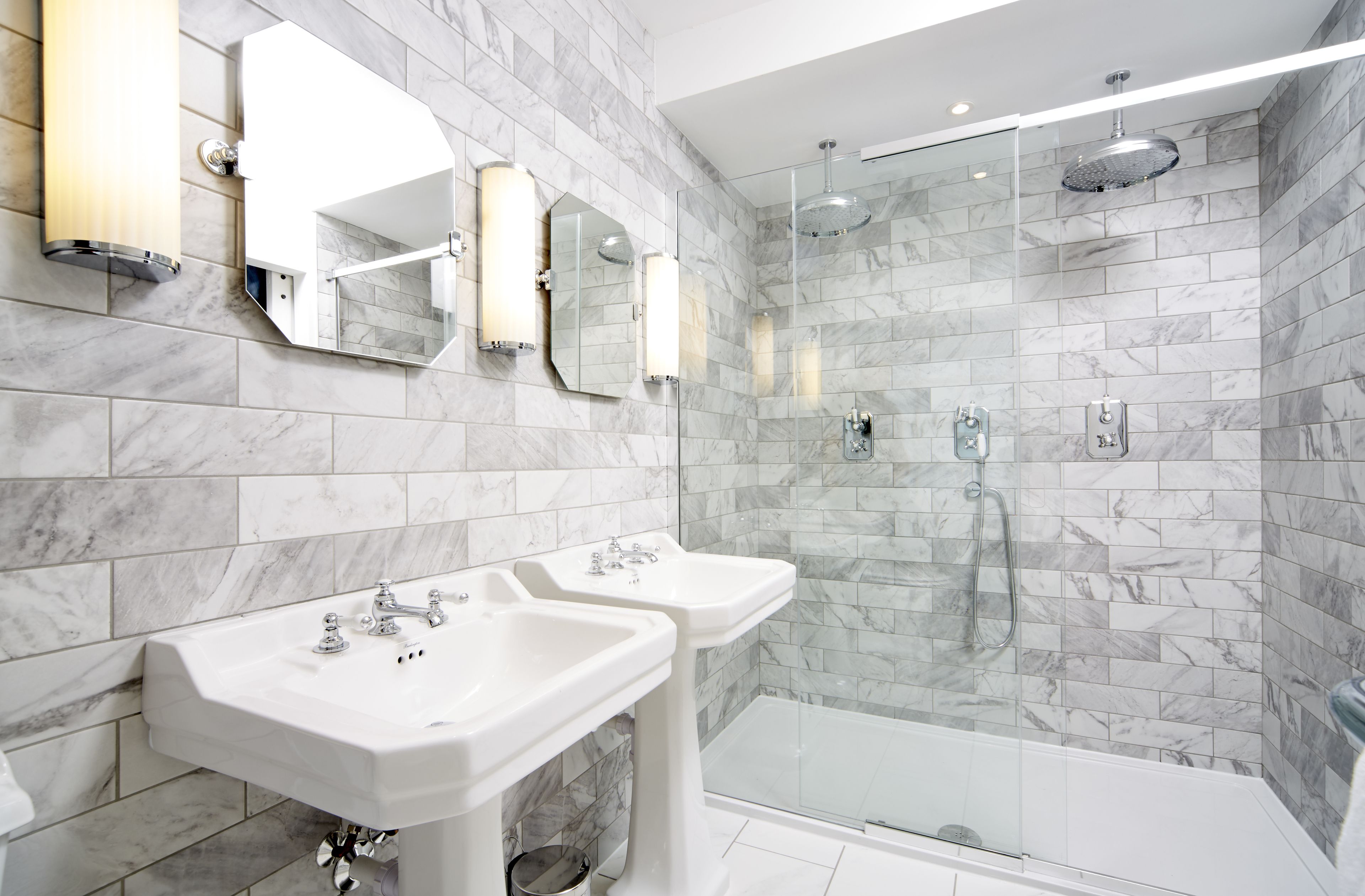 Premium Double Room, 1 King Bed | Bathroom shower