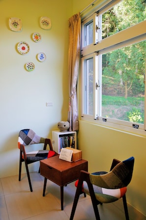 Habitación doble de luna de miel | 3 habitaciones y sábanas de algodón egipcio 