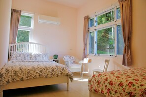 Superior Quadruple Room | 3 bedrooms, Egyptian cotton sheets, premium bedding, down comforters - Nanzhuang Yanzitao (Nanzhuang)