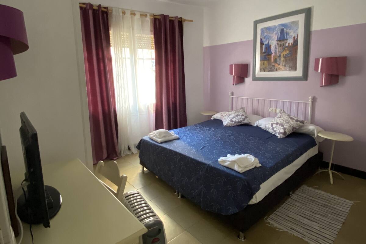 Down duvets, memory-foam beds, in-room safe, blackout curtains