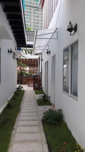 Entrada de la propiedad