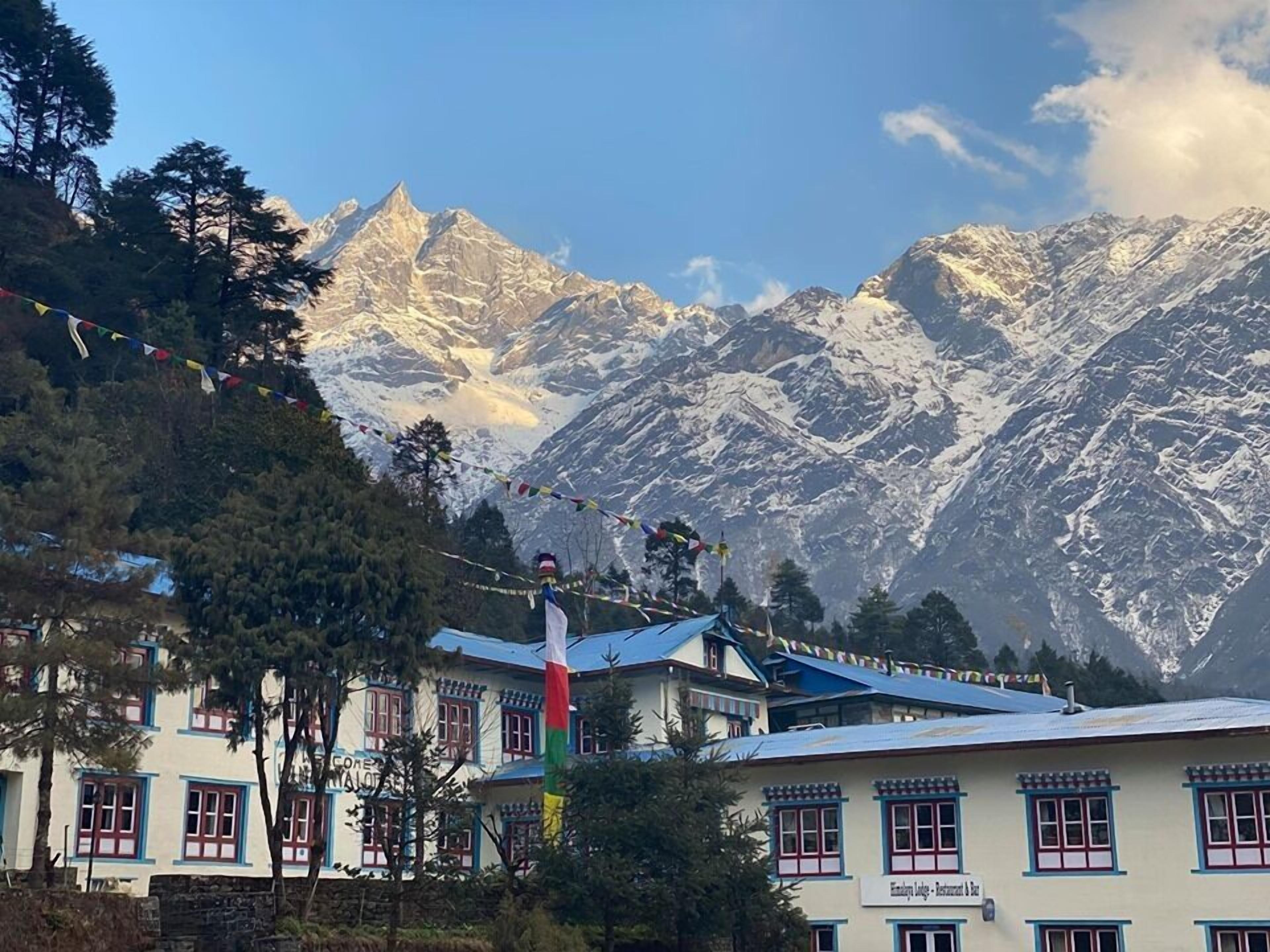 ด้านหน้าที่พัก