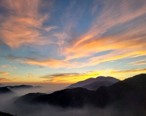 Vue depuis l’hébergement