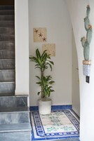 Interior entrance
