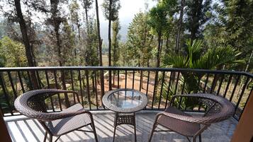 Premium Cottage, Multiple Beds, Hill View | Balcony view