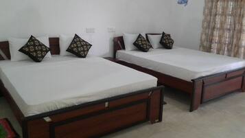 Free WiFi, bed sheets