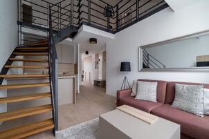 Gallery-suite | Opholdsområde | Plasma-tv, gulvvarme