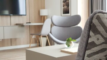 Executive-suite | Opholdsområde | Plasma-tv, gulvvarme