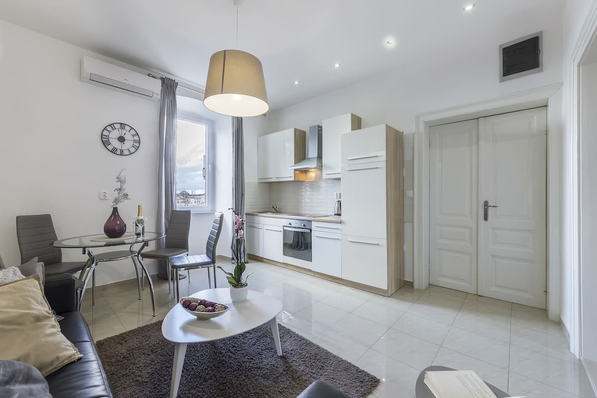 exclusive apartment (3) | living area | flat-screen tv