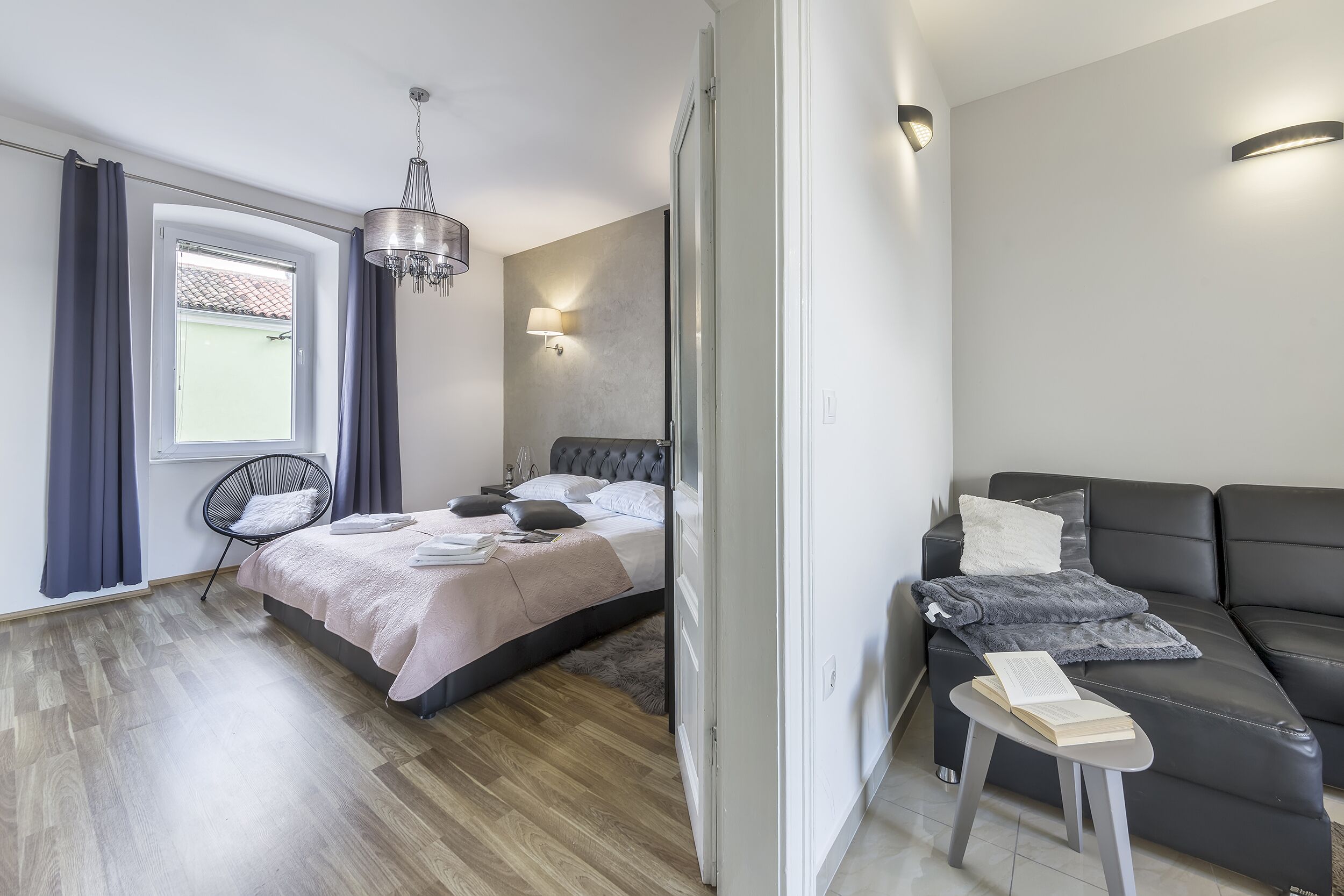 exclusive apartment (3) | living area | flat-screen tv