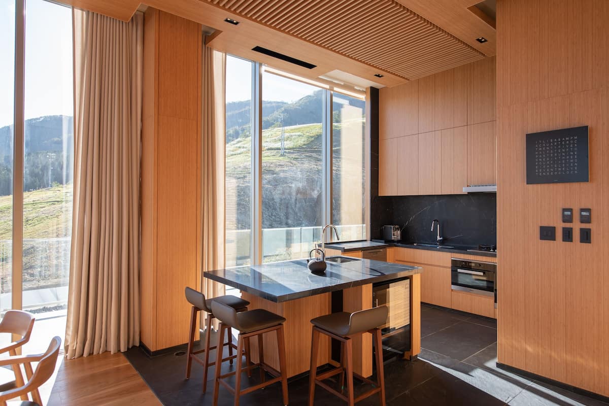 4 bedroom penthouse | private kitchen | fridge, coffee/tea maker, electric kettle