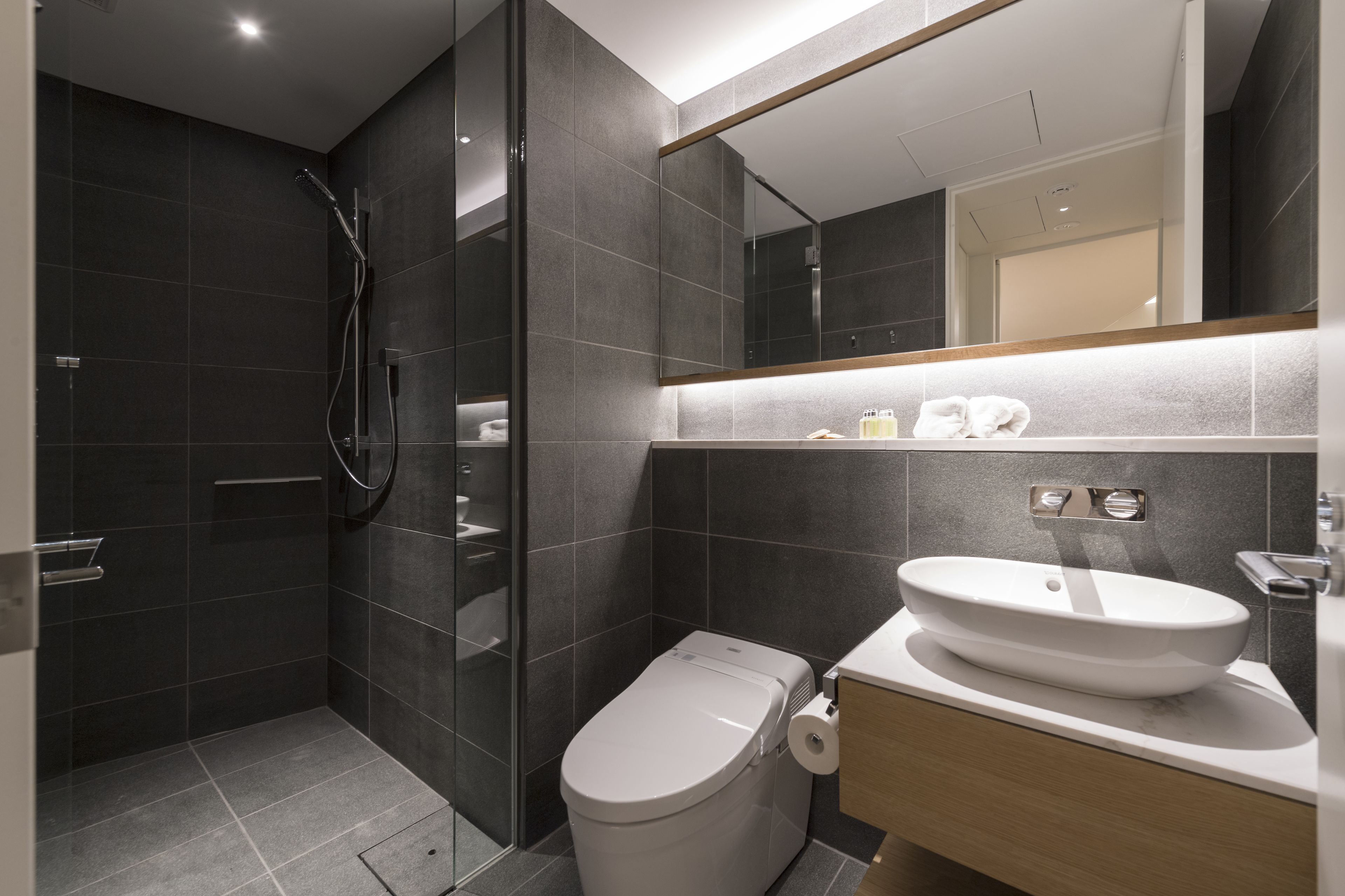 2 bedroom suite | bathroom shower