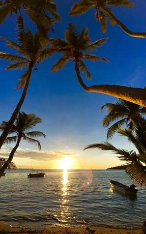 Private beach - Coconut Beach Resort (Tavewa Island)