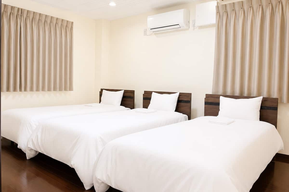 Japanese-style House , City View | Premium bedding, iron/ironing board, free WiFi, bed sheets
