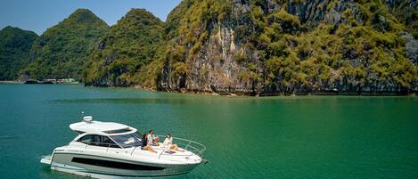 Näkymä rannalle/valtamerelle