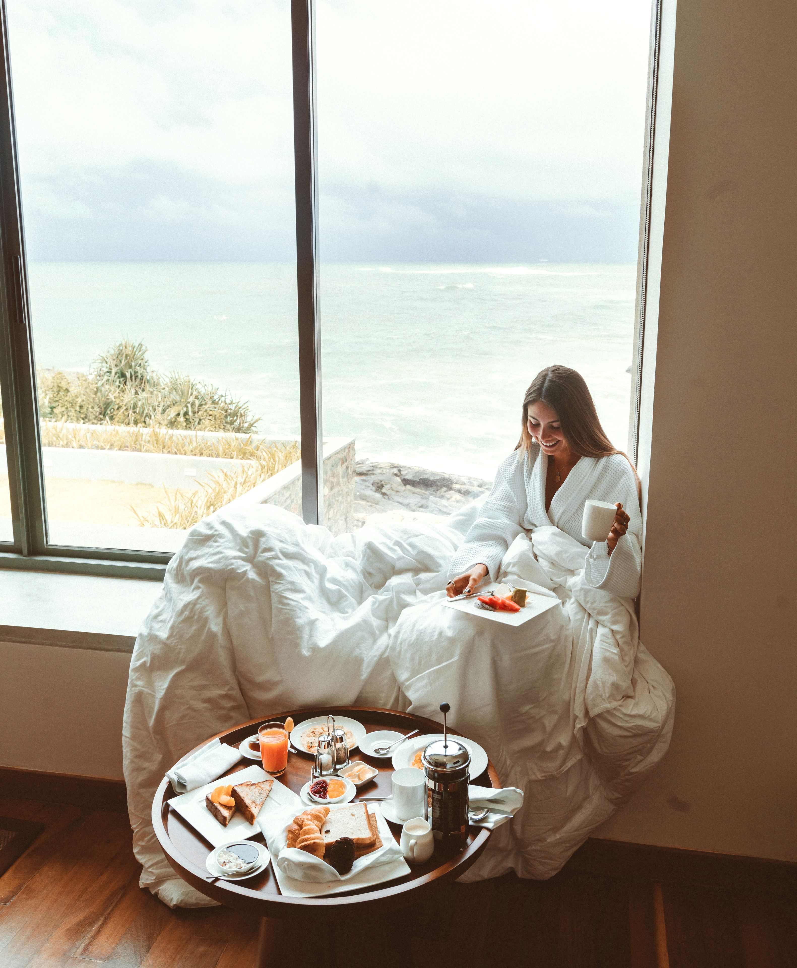 superior double room, 1 king bed, ocean view, beachfront | view from room