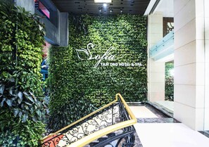 Façade de l’hébergement