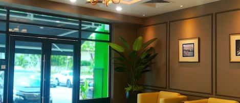 Sitzecke in der Lobby