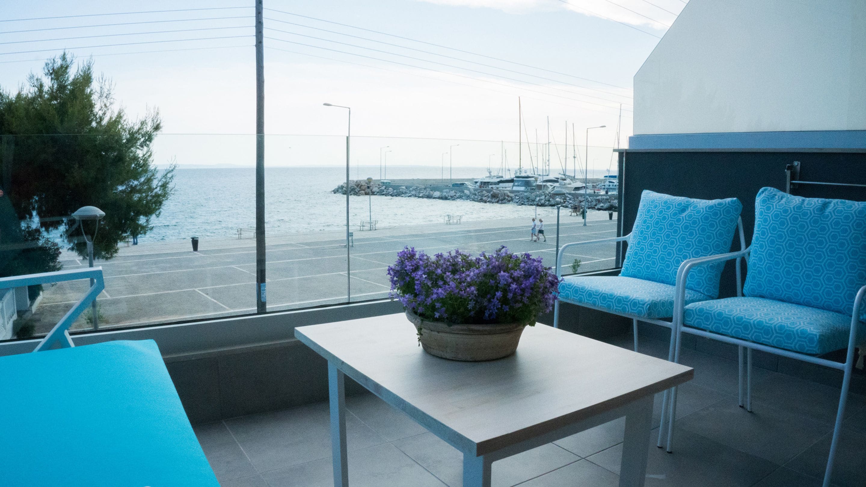 deluxe room, sea view | balcony