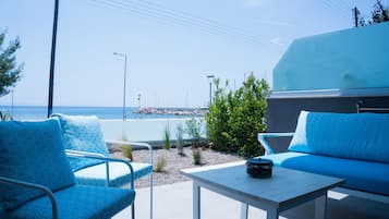 Deluxe-Zimmer, Gartenblick | Terrasse/Patio
