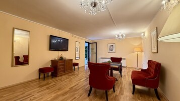 Sala de estar en el lobby