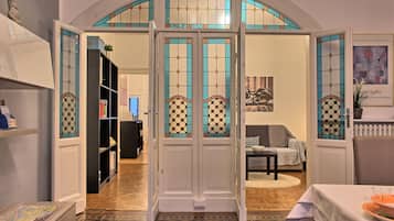 Appartamento City | 2 camere, ferro/asse da stiro, Wi-Fi gratuito, lenzuola