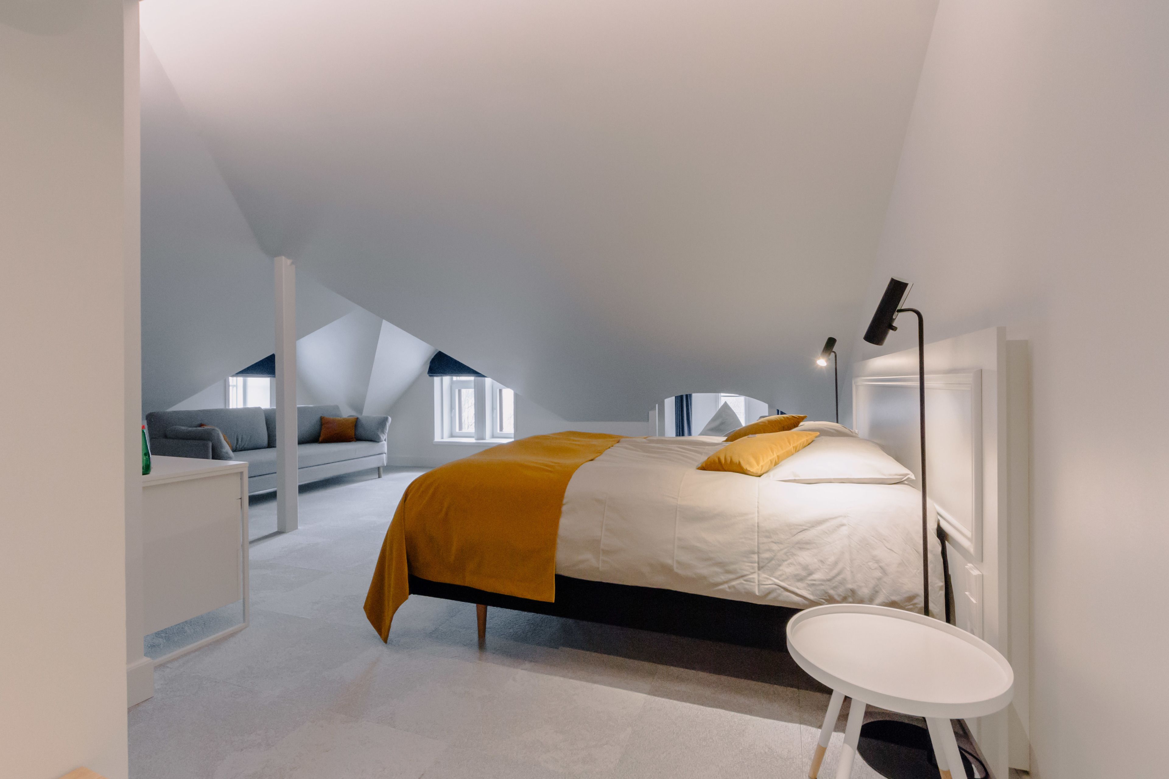 family double room, multiple beds, park view | view from room