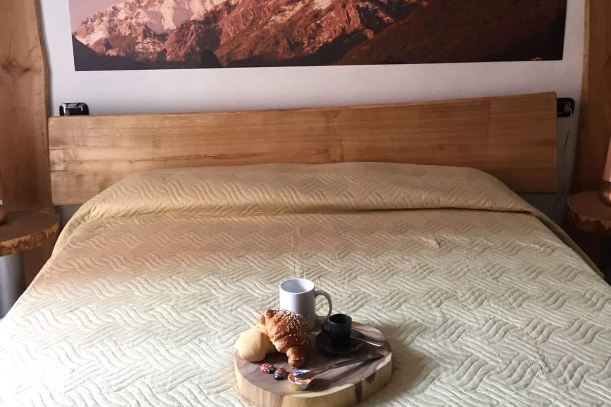 Kamar, pemandangan gunung | 1 kamar tidur, minibar gratis, brankas, dan meja kerja