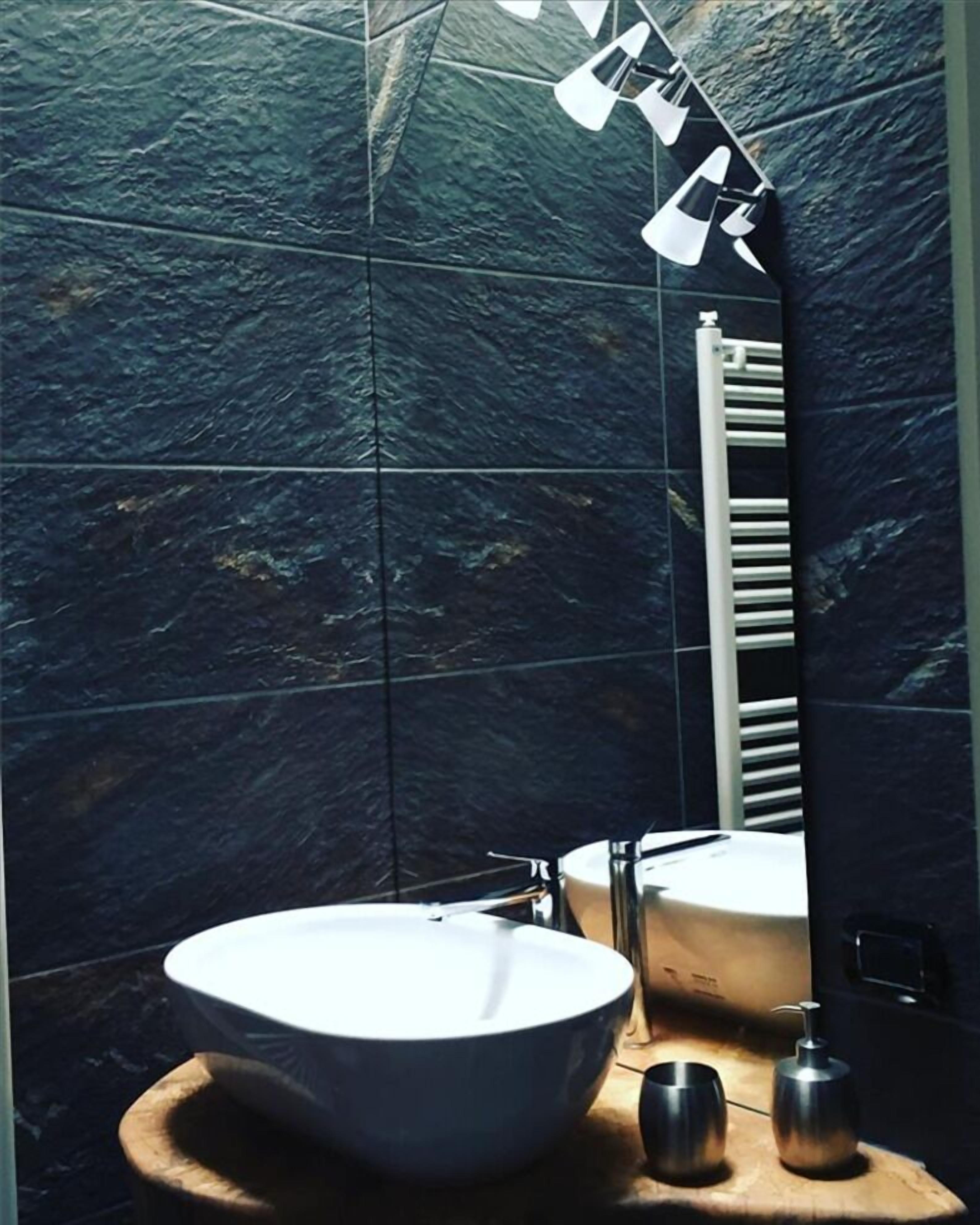 Chambre, vue montagne | Salle de bain