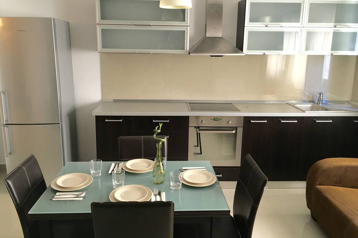Appartamento, 1 camera da letto | Angolo cottura privato | Frigorifero, forno, macchina per tè/caffè, bollitore elettrico