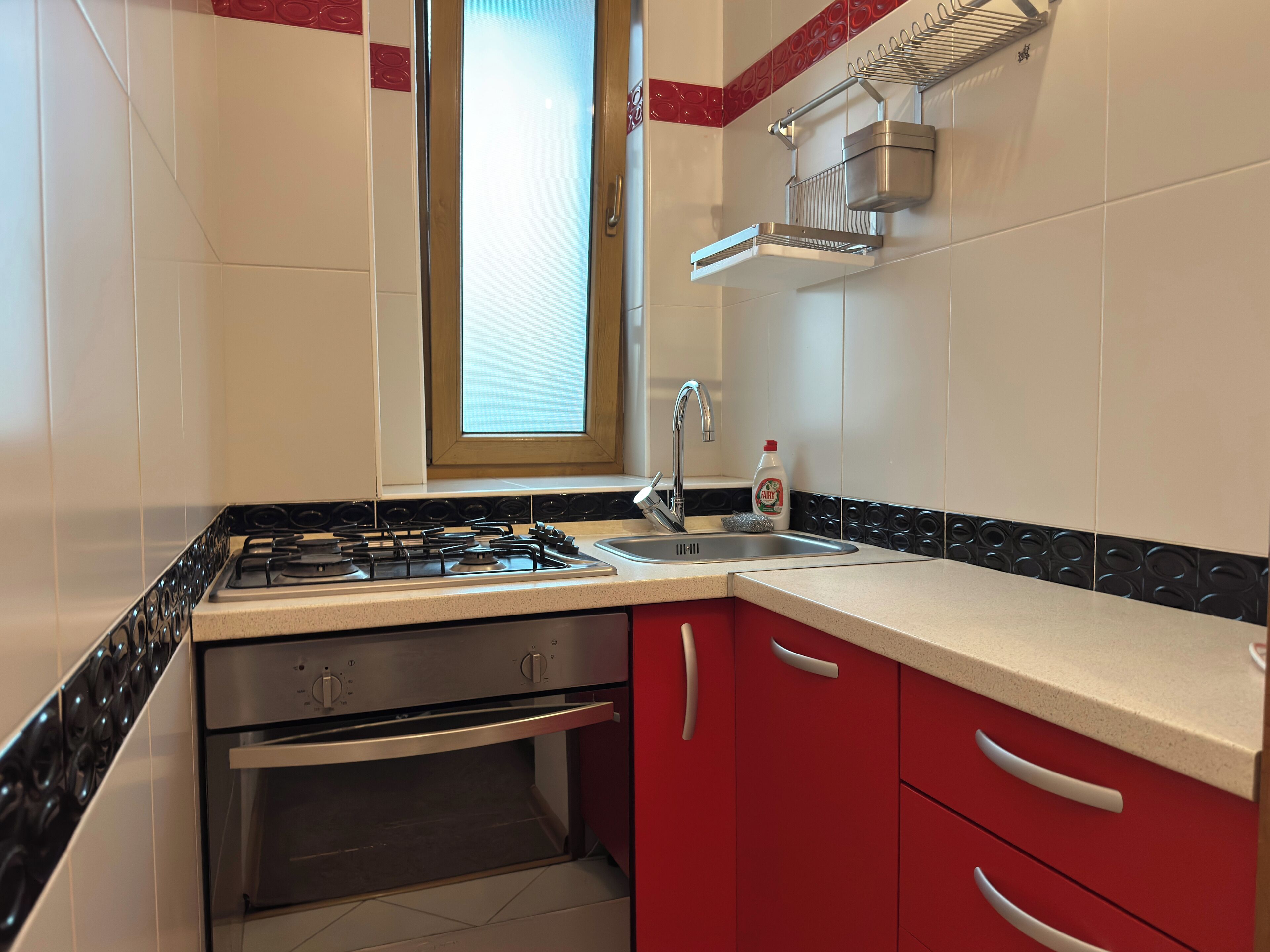 apartment | private kitchen | fridge, microwave, oven, cookware/dishes/utensils