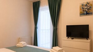 Departamento superior, balcón, vista a la ciudad