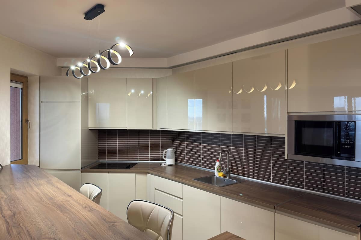 superior apartment, balcony | private kitchen | fridge, microwave, oven, cookware/dishes/utensils