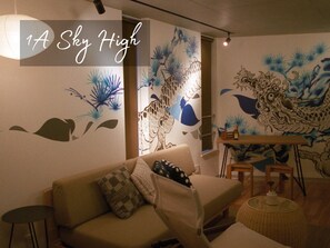 客房 ( 1A ) | 獨特設計、獨特裝修、免費 Wi-Fi、床單