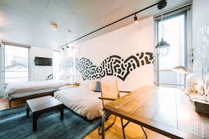 AOCA 3D | Individually decorated, individually furnished, free WiFi, bed sheets - Aoca Sanno Apartment Of Contemporary Art (Tokyo)