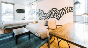 AOCA 3D | Individually decorated, individually furnished, free WiFi, bed sheets - Aoca Sanno Apartment Of Contemporary Art (Tokyo)