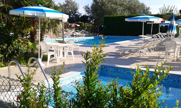 Seasonal outdoor pool