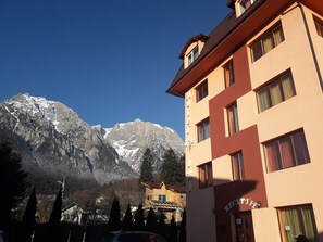 Majoituspaikan sisäänkäynti