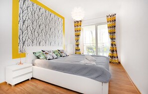 Apartment (El Sol Klonowa 17, I m 006) | 1 Schlafzimmer, Bügeleisen/Bügelbrett, Babybetten, Bettwäsche