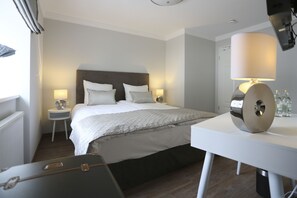 Premium bedding, in-room safe, individually furnished, soundproofing