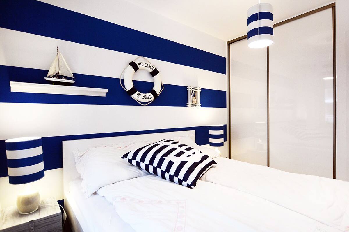 Apartemen (Skandynawski, Baltycka 16A/16) | Setrika/meja setrika, Wi-Fi gratis, dan seprai linen