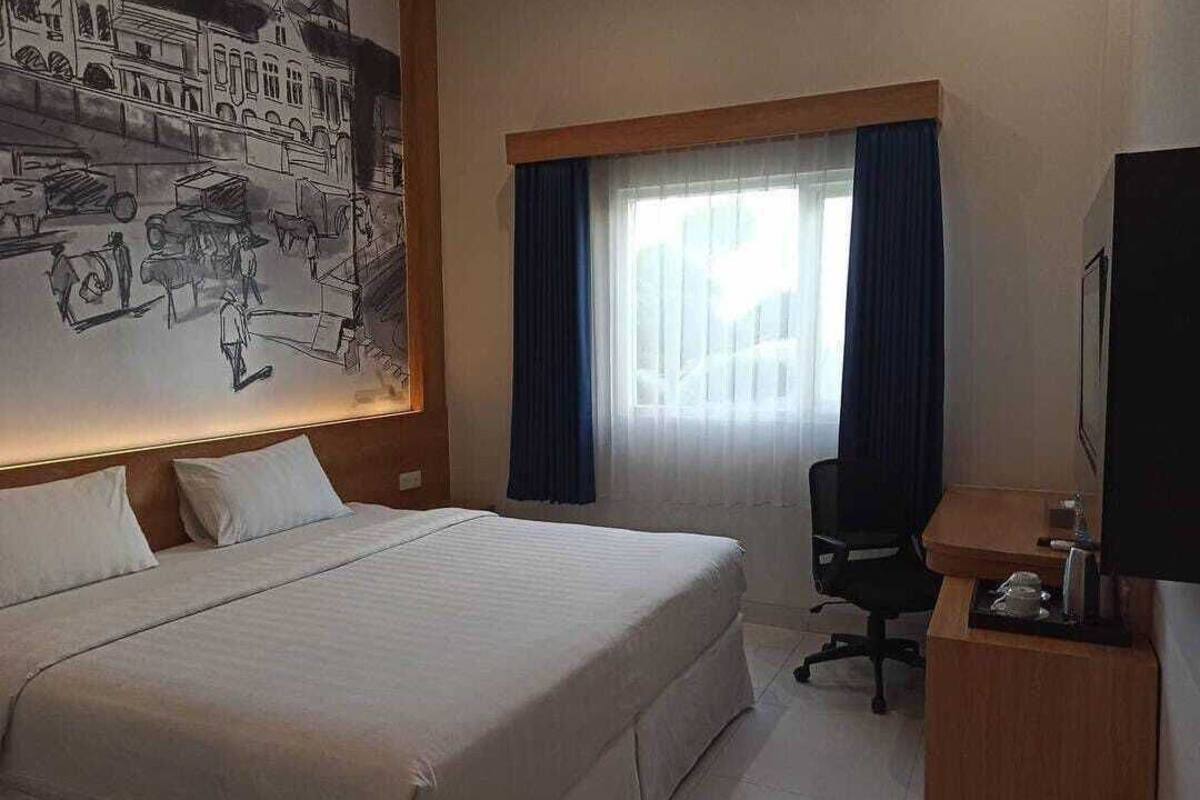 Deluxe-Doppelzimmer | Hochwertige Bettwaren, Schreibtisch, schallisolierte Zimmer